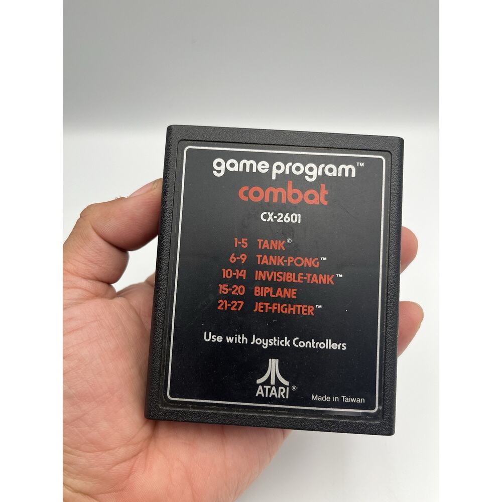 Game Program (Combat) CX-2601 (Atari 2600, 1982) Cart Only